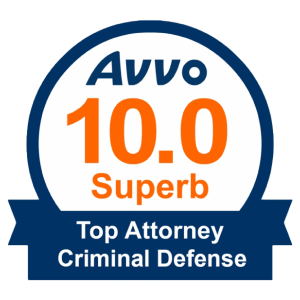 Avvo 10.0 Superb - Top Attorney Criminal Defense