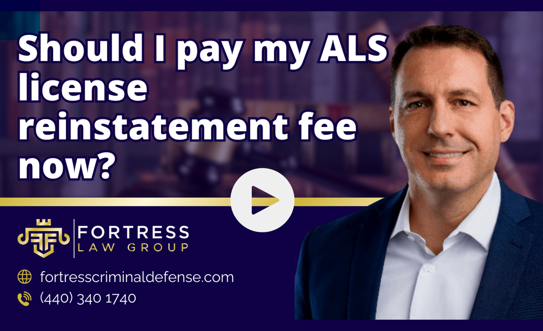 Should I Pay My ALS License Reinstatement Fee Now?
